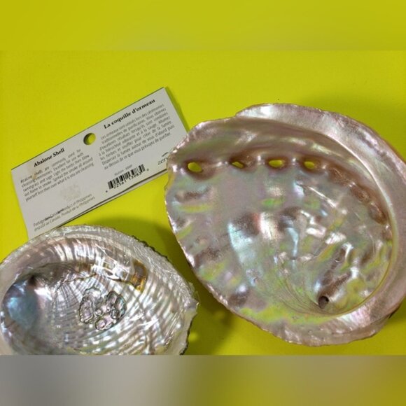 Abalone Shells Two For Cleansing Or Decor Ideas - Picture 3 of 12